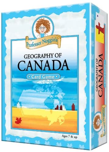 Professor Noggin's Geography of Canada Card Game