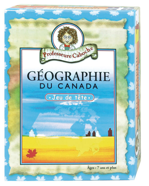 Professeure Caboche geographie Du Canada