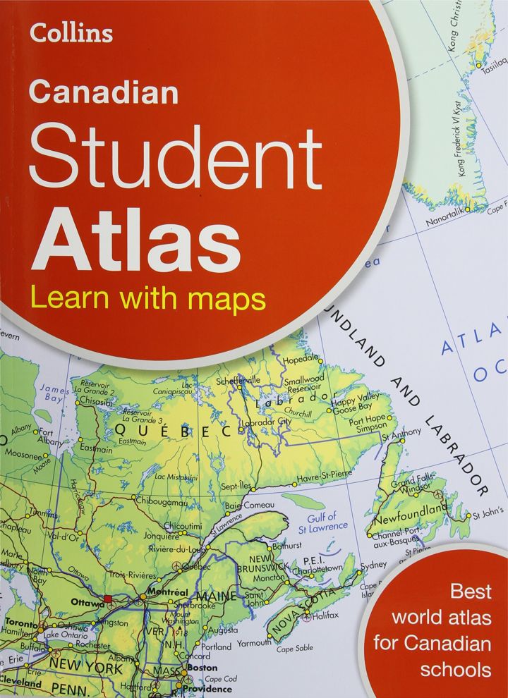 Атлас студента. Student Atlas Collins. Карта Коллинз. Collins first Atlas. Ханна Коллинз Канада Оттава.