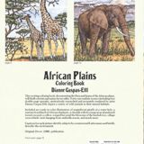 African Plains Colouring Book