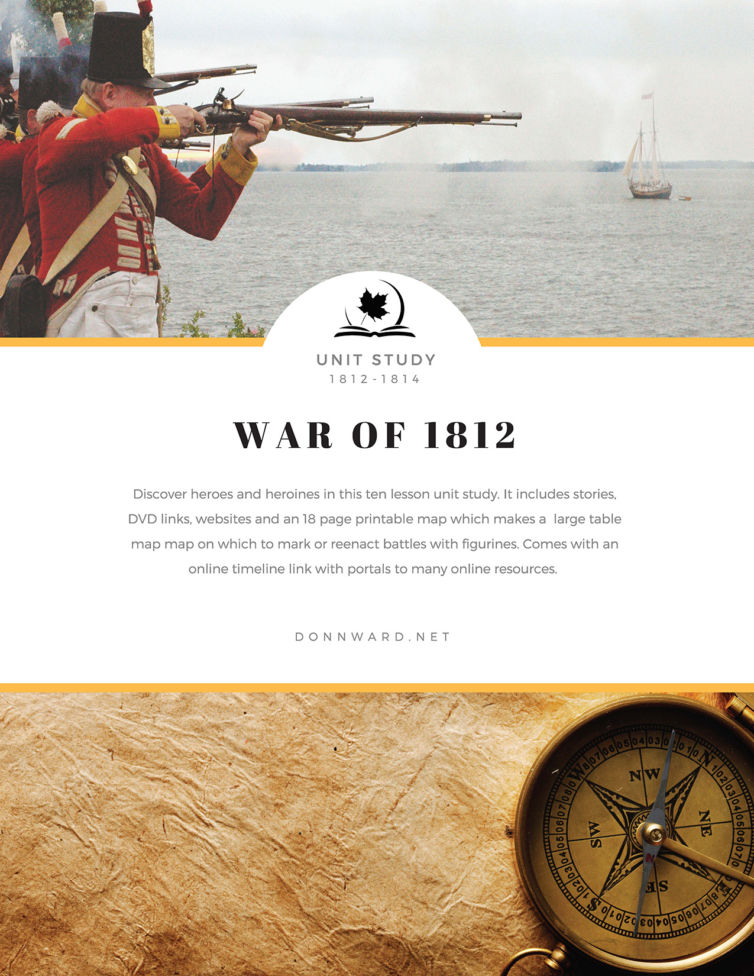 War of 1812 Unit Study 2nd Edition (PDF)