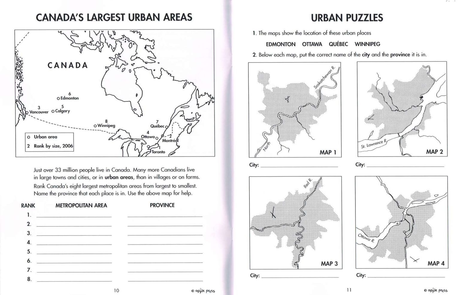 Canada map book 2 northwood press