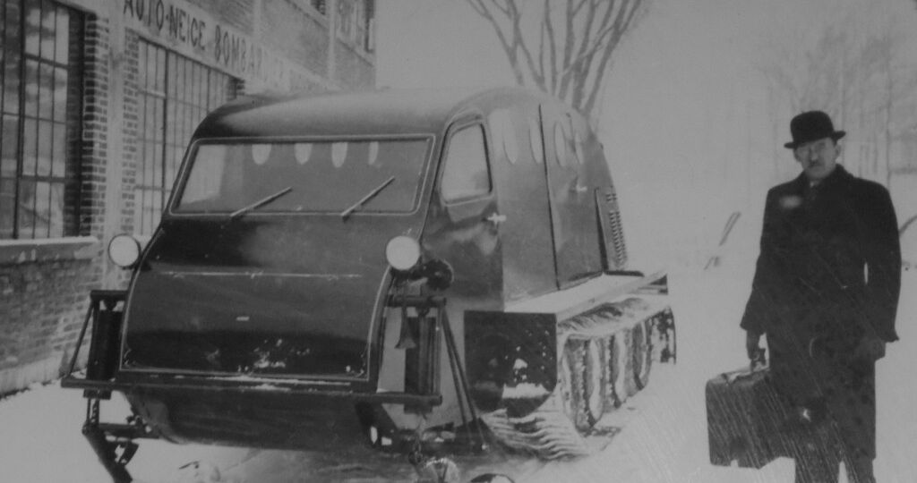 1959~Bombardier and his Ski-Doo Blog