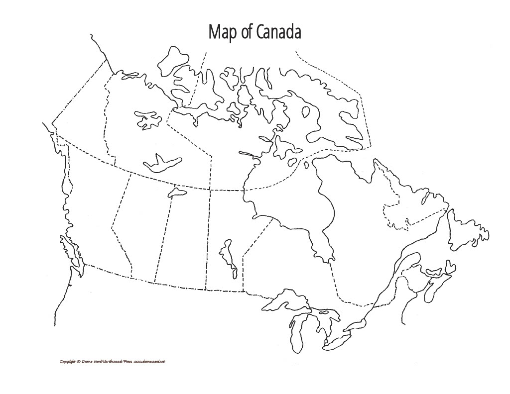 Blank Map Of Canada Pdf Canada PNG SVG PDF Maps BIMJ