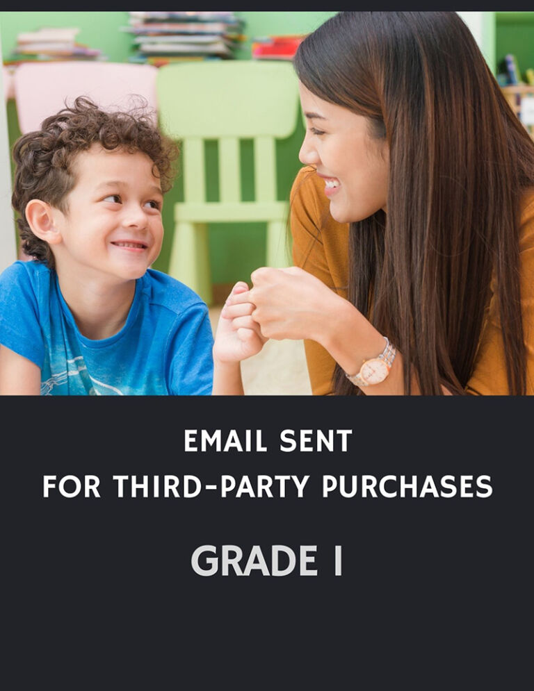 Email Sent Grade 1: Canada & Local Communities Course (Mitchell Made)