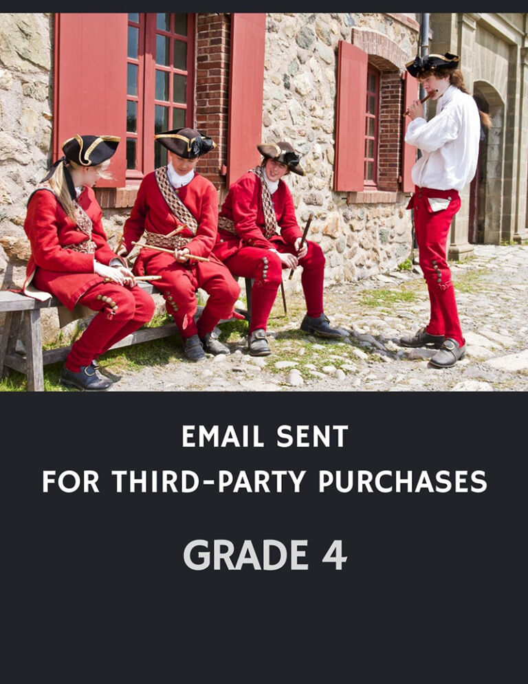 Email Sent Grade 4: First Peoples and European Contact Course (Mitchell Made)