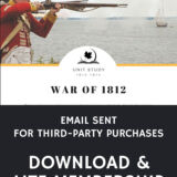 Email Sent War of 1812 Unit Study Ebook