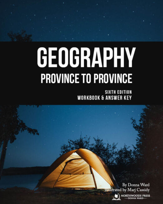 Geography Province to Province Workbook & Answer Key