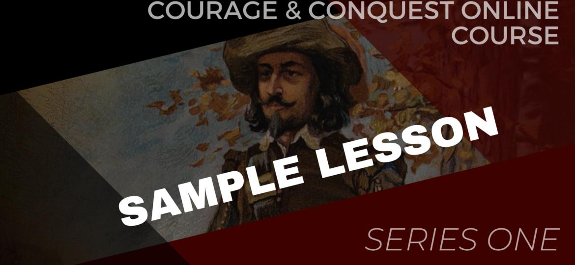 Courage & Conquest Online Course Sample