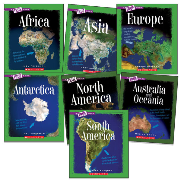 True Book Continents Bundle