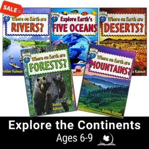 Explore the Continents Landforms Set