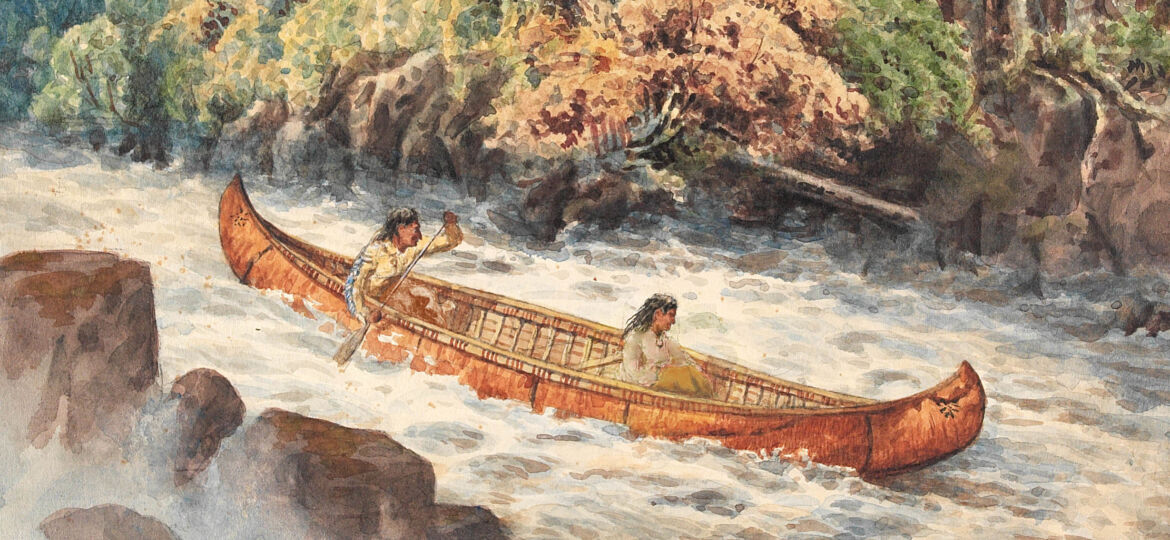 Bark Canoe